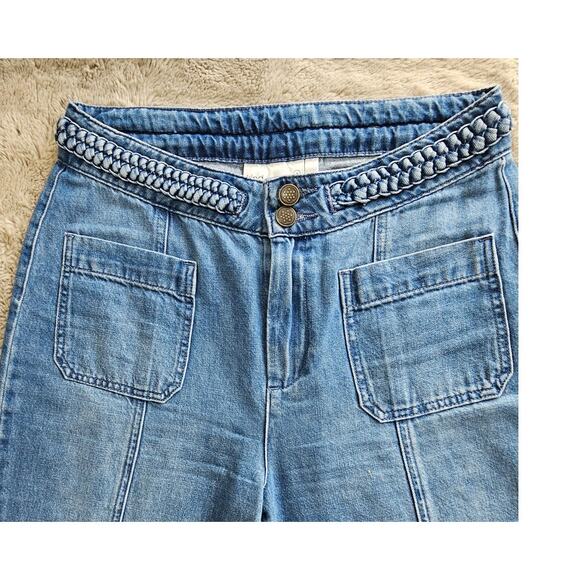 Unsubscribed Kind. Conscious. Free Spirited. Wideleg Jeans Women's Sz 4 - Picture 6 of 9